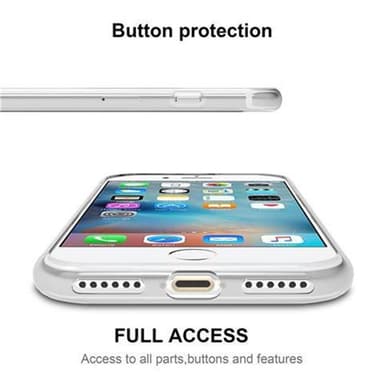 iPhone 7 / 7S / 8 / SE 2020 deksel ultra slim