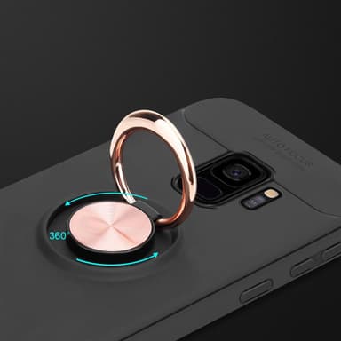 Samsung Galaxy S9 silikondeksel cover (svart)