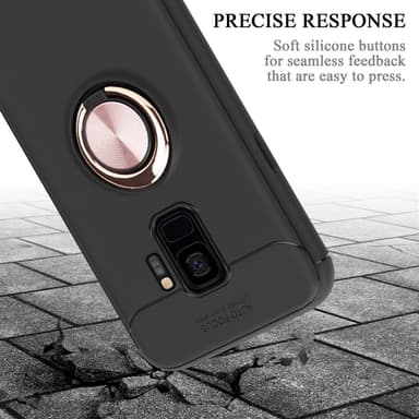 Samsung Galaxy S9 silikondeksel cover (svart)
