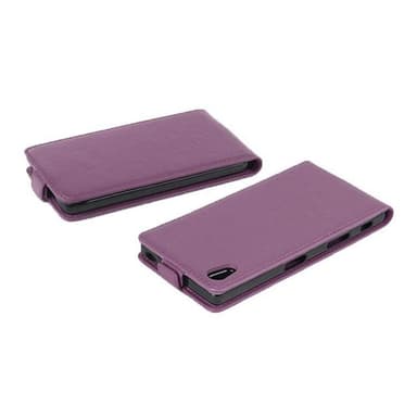 Sony Xperia Z5 Deksel Cover Etui (lilla)