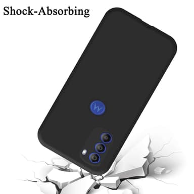 Motorola MOTO G51 5G silikondeksel case (Svart)