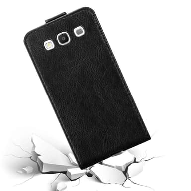 Samsung Galaxy S3 / S3 NEO deksel flip cover (svart)