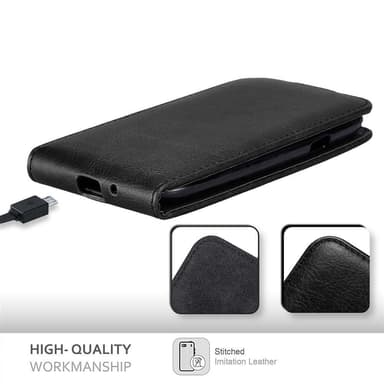 Samsung Galaxy S3 / S3 NEO deksel flip cover (svart)