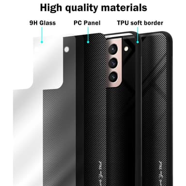 Samsung Galaxy S21 5G Deksel Case Cover (svart)