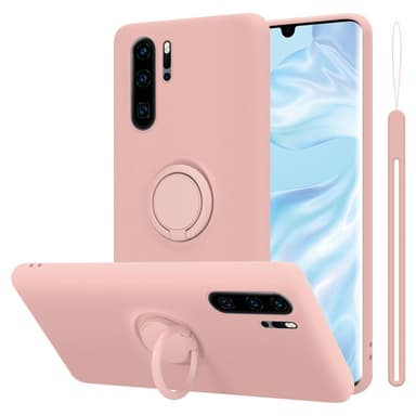 Deksel Huawei P30 PRO Ring Case (rosa)
