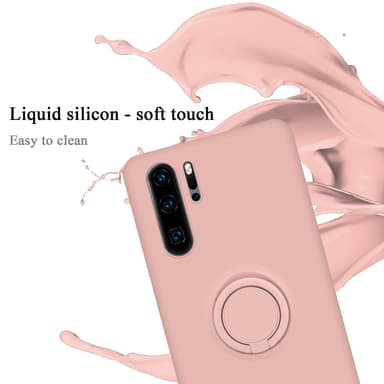 Deksel Huawei P30 PRO Ring Case (rosa)