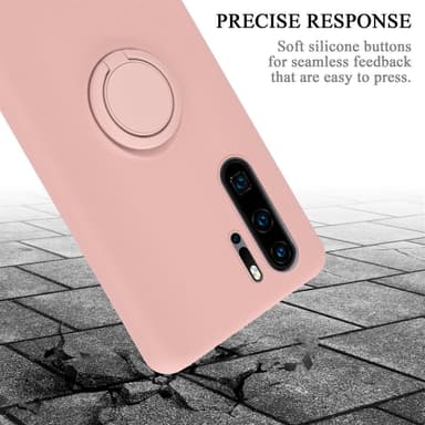 Deksel Huawei P30 PRO Ring Case (rosa)