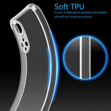 Honor X7 deksel ultra slim (gjennomsiktig)