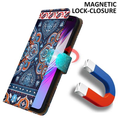 Samsung Galaxy S10 5G lommebokdeksel etui (blå)