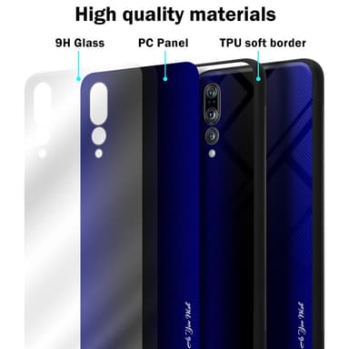 Huawei P20 PRO / P20 PLUS Deksel Case Cover (lilla)