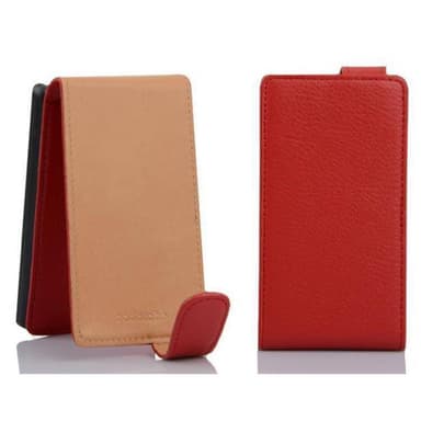 Motorola MOTO E Deksel Cover Etui (rød)
