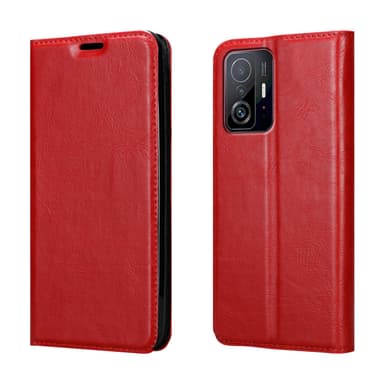 Xiaomi 11T / 11T PRO lommebokdeksel case (rød)
