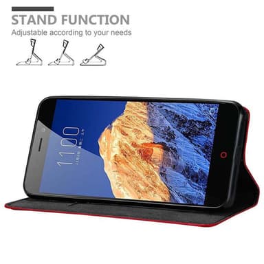 ZTE Nubia N1 lommebokdeksel case (rød)