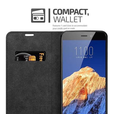 ZTE Nubia N1 lommebokdeksel case (rød)
