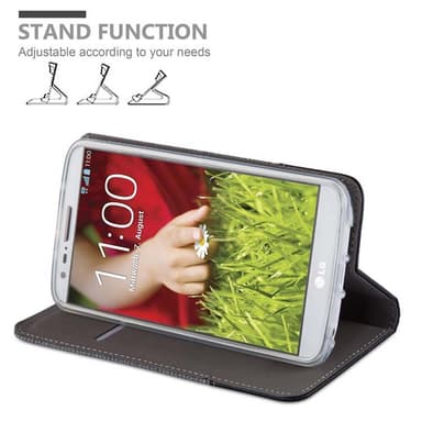 LG G2 MINI lommebokdeksel etui (grå)