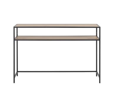 Sidebord SEAFORD 120x35xH79cm, eik