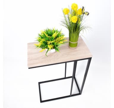 Sidebord ELT 46x26xH62cm lys brun