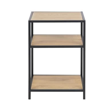 Sidebord SEAFORD 42x35xH63cm, eik
