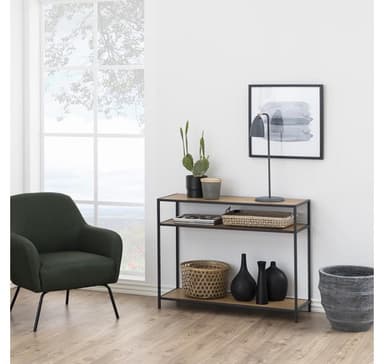 Sidebord SEAFORD 100x35xH79cm, eik