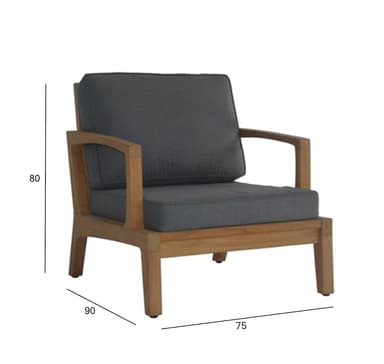 Lenestol MALDIVE teak