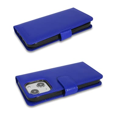 iPhone 13 MINI lommebokdeksel case (blå)