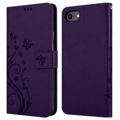 iPhone 7 / 7S / 8 / SE 2020 lommebokdeksel Blomster