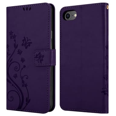 iPhone 7 / 7S / 8 / SE 2020 lommebokdeksel Blomster