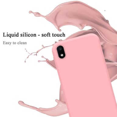 Xiaomi RedMi 7A silikondeksel case (rosa)