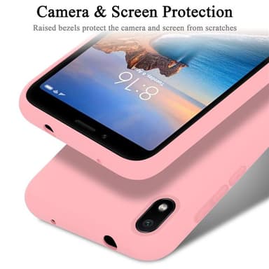 Xiaomi RedMi 7A silikondeksel case (rosa)
