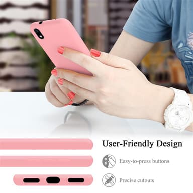 Xiaomi RedMi 7A silikondeksel case (rosa)