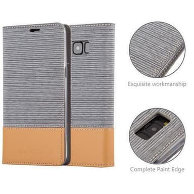 Samsung Galaxy S8 lommebokdeksel etui (grå)