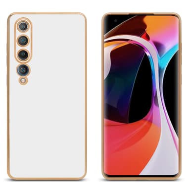 Xiaomi Mi 10 / Mi 10 PRO silikondeksel case (Hvit)