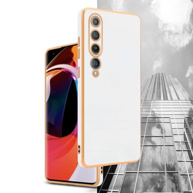 Xiaomi Mi 10 / Mi 10 PRO silikondeksel case (Hvit)