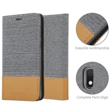 Samsung Galaxy A10 / M10 lommebokdeksel etui (grå)