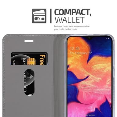 Samsung Galaxy A10 / M10 lommebokdeksel etui (grå)