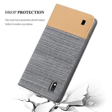 Samsung Galaxy A10 / M10 lommebokdeksel etui (grå)