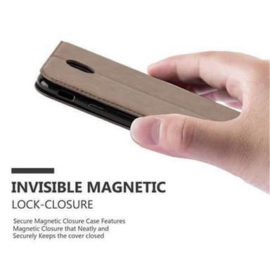Samsung Galaxy J3 2017 lommebokdeksel case (brun)
