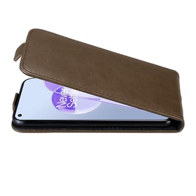 OnePlus 9RT 5G deksel flip cover (brun)