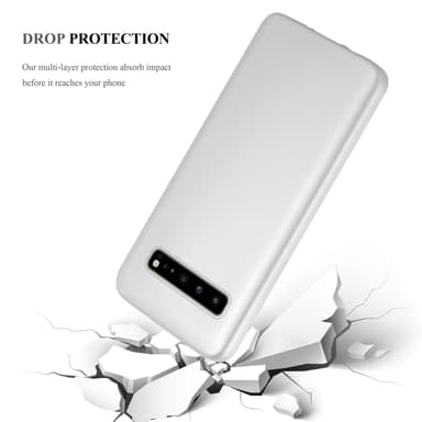 Deksel Samsung Galaxy S10 5G Case Cover (sølv)