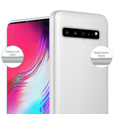 Deksel Samsung Galaxy S10 5G Case Cover (sølv)