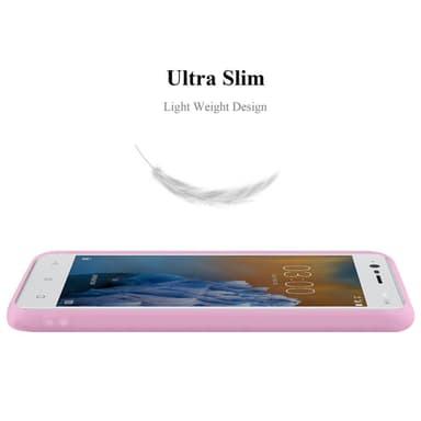 Deksel Nokia 3 2017 Silikon cover (rosa)