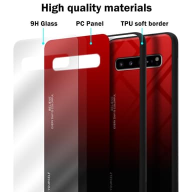 Deksel Samsung Galaxy S10 5G Case Cover (svart)