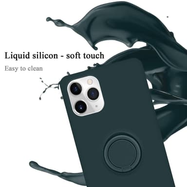 Deksel iPhone 11 PRO Ring Case (grønn)