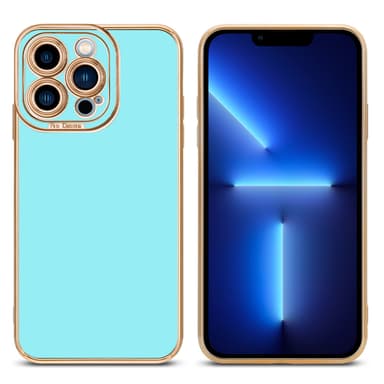 iPhone 13 PRO silikondeksel cover (turkis)