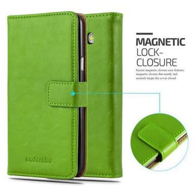 Samsung Galaxy J7 2016 lommebokdeksel etui (grønn)