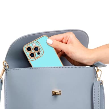 iPhone 13 PRO silikondeksel cover (turkis)