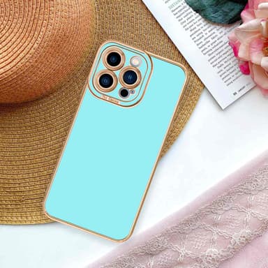iPhone 13 PRO silikondeksel cover (turkis)