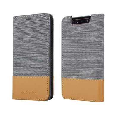 Samsung Galaxy A80 / A90 4G lommebokdeksel etui (grå)