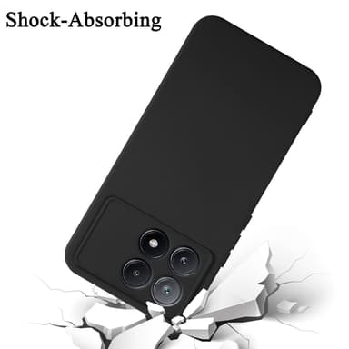 Xiaomi Poco X6 Pro silikondeksel case (Svart)