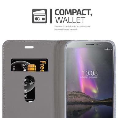 Lenovo P2 lommebokdeksel etui (grå)